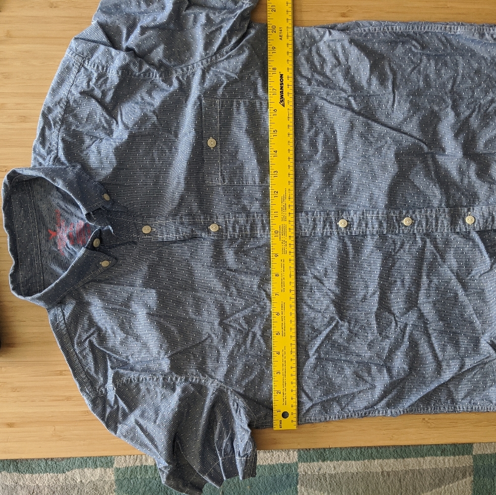 American Eagle AE short sleeve button up